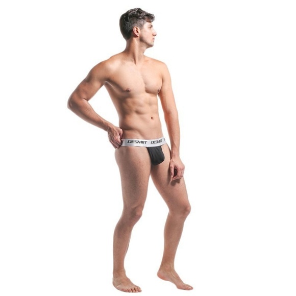 Black Strapless Jockstrap Pouch - Picture 4 of 5